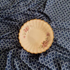 golden ware wild rose bowl